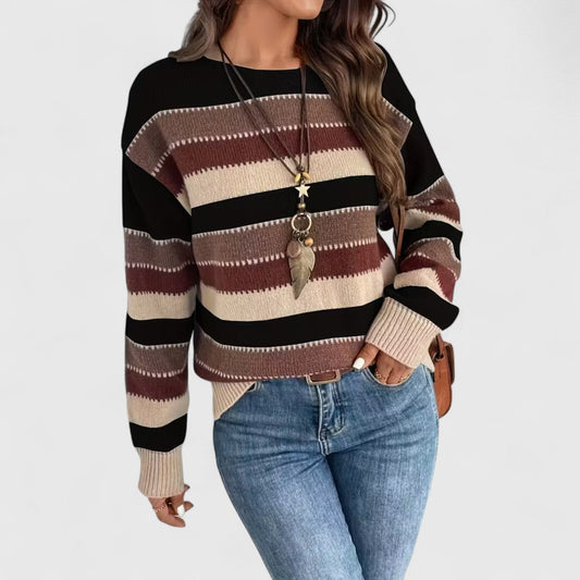 Rivana | Vintage Striped Sweater