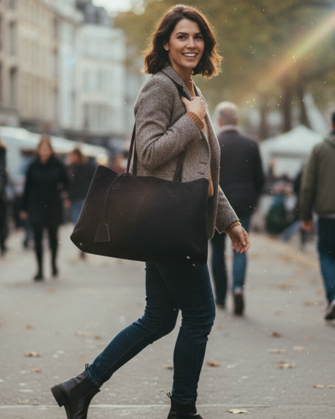 Elizabeth | Classic Shoulder Tote Bag