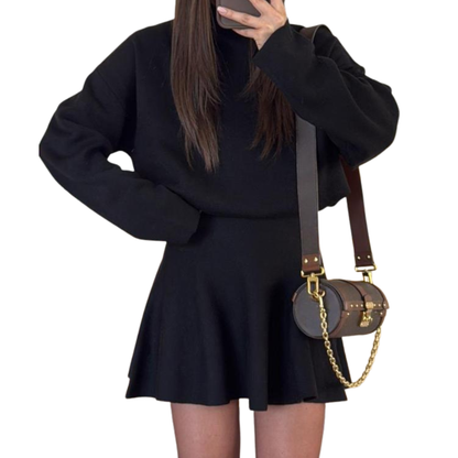 Durelle | Loose Fit Knit Sweater Dress