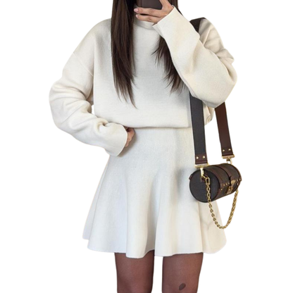Durelle | Loose Fit Knit Sweater Dress