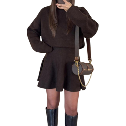 Durelle | Loose Fit Knit Sweater Dress