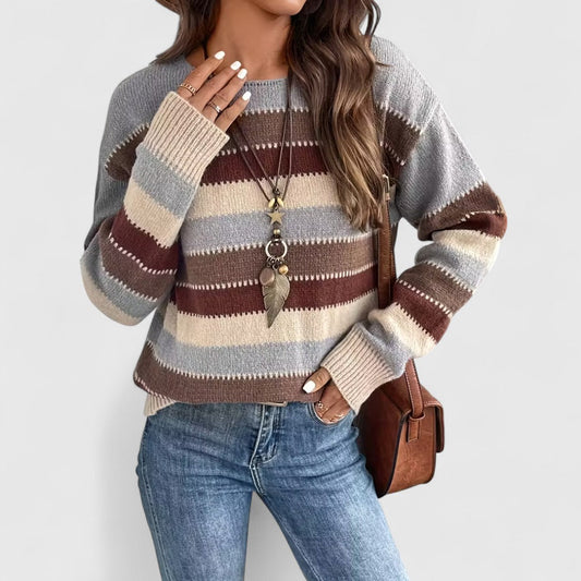 Rivana | Vintage Striped Sweater