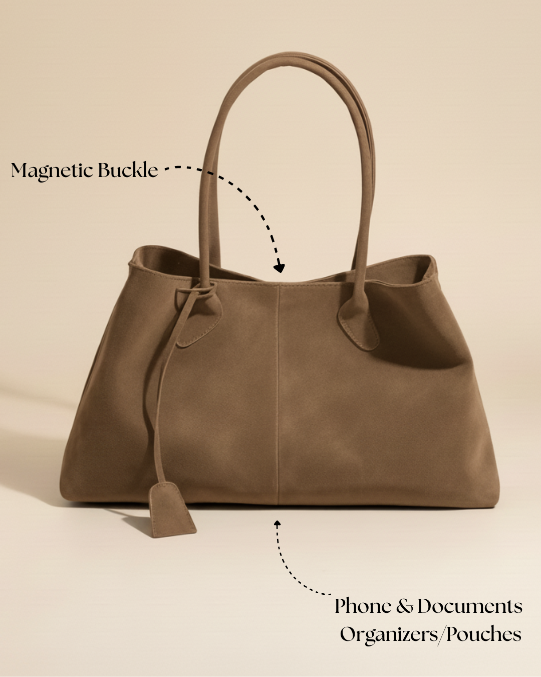 Elizabeth | Classic Shoulder Tote Bag