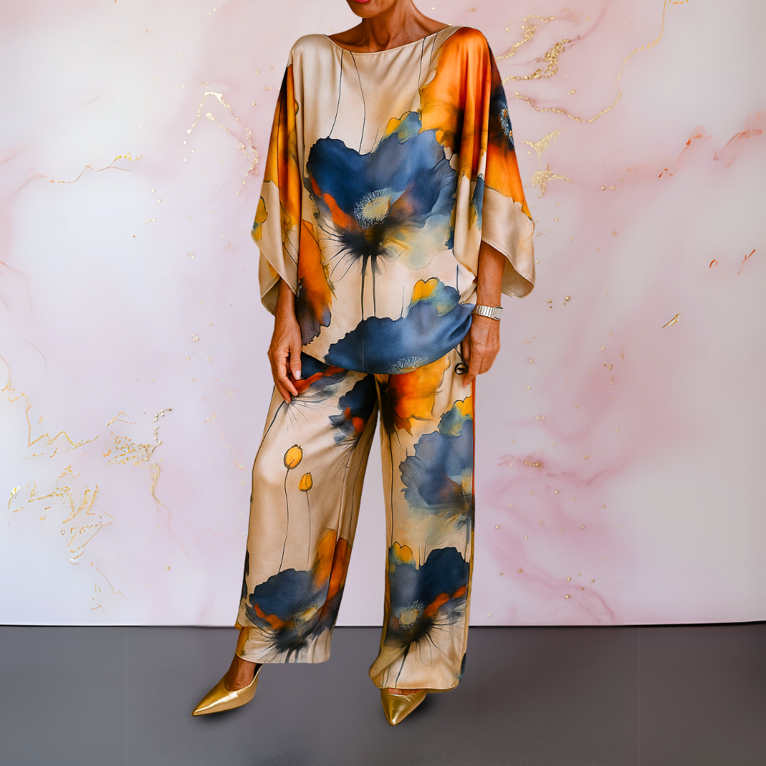 Isla | Satin Two-Piece Women's Set