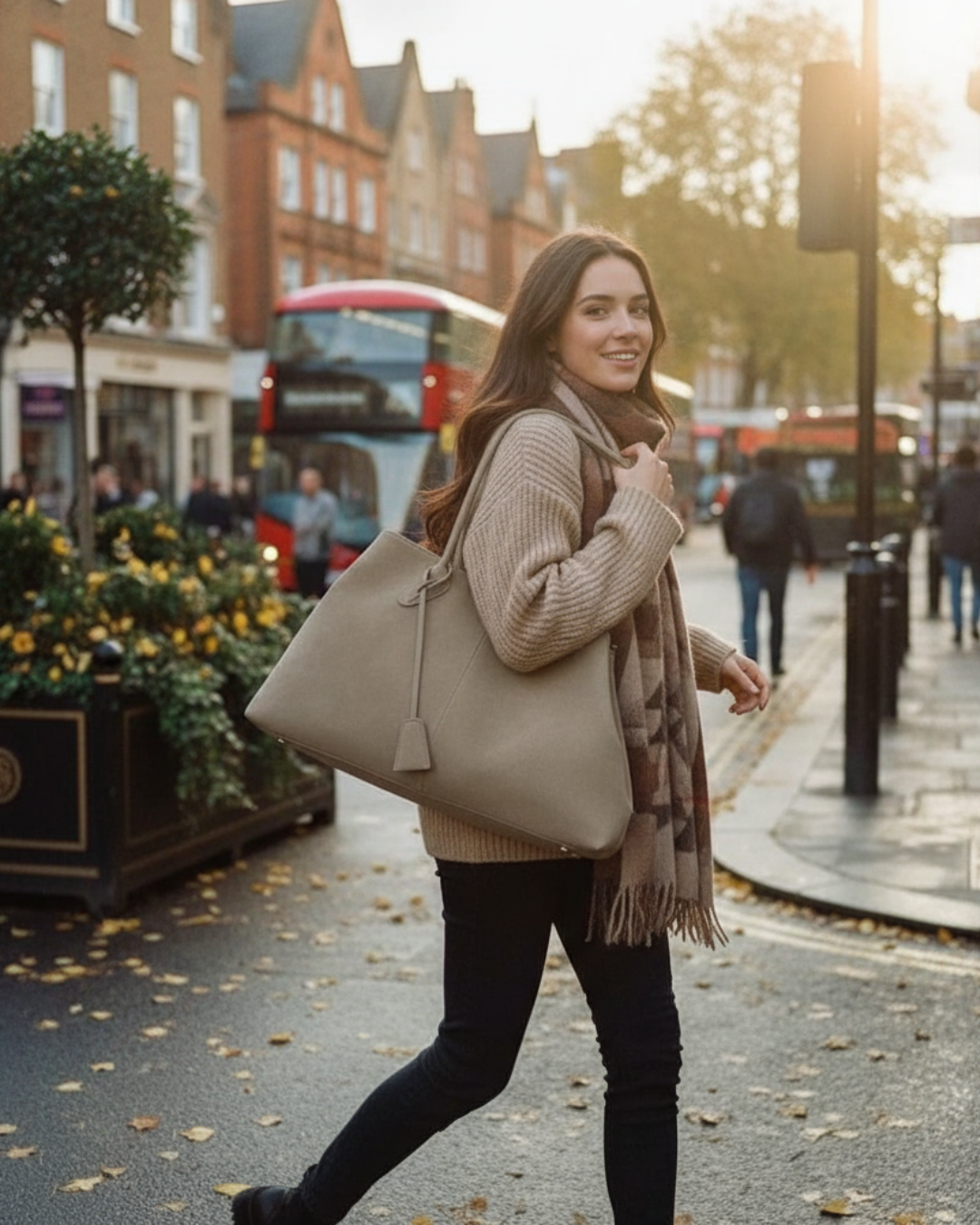 Elizabeth | Classic Shoulder Tote Bag