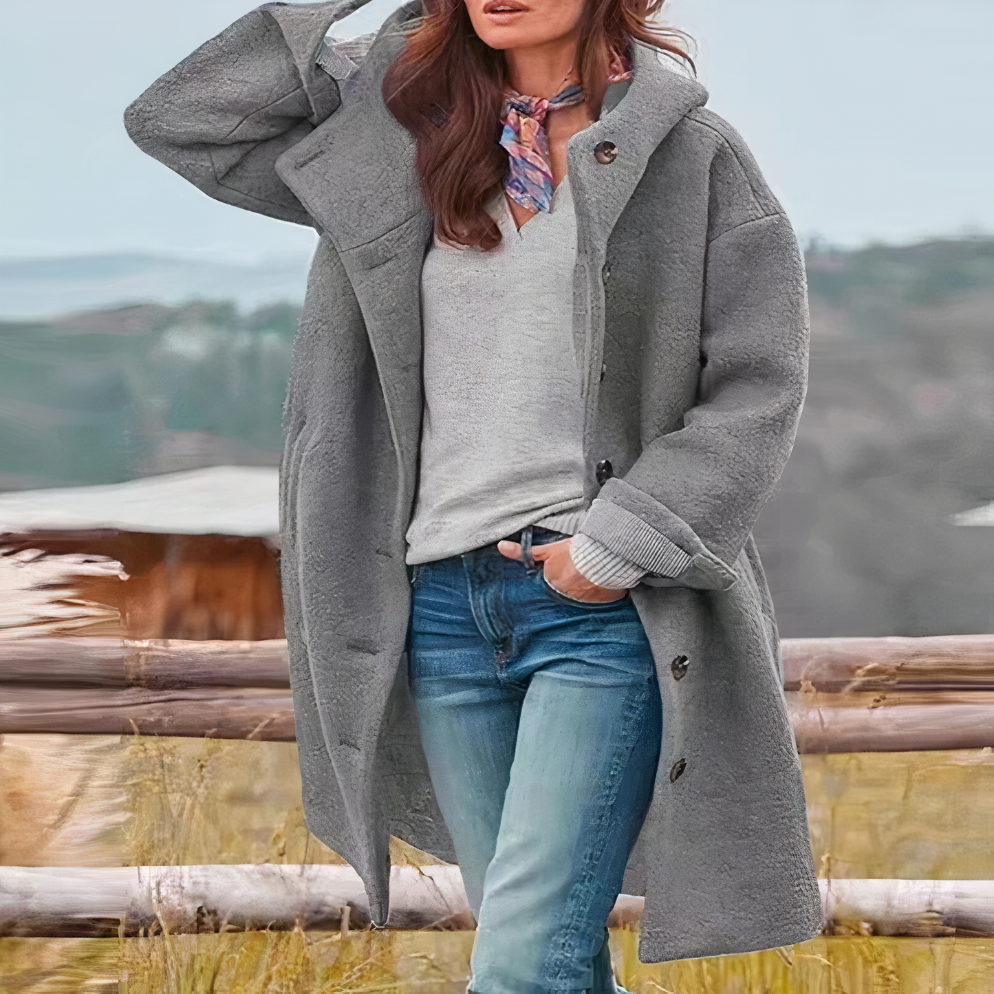 Elora | Stylish Wool Coat