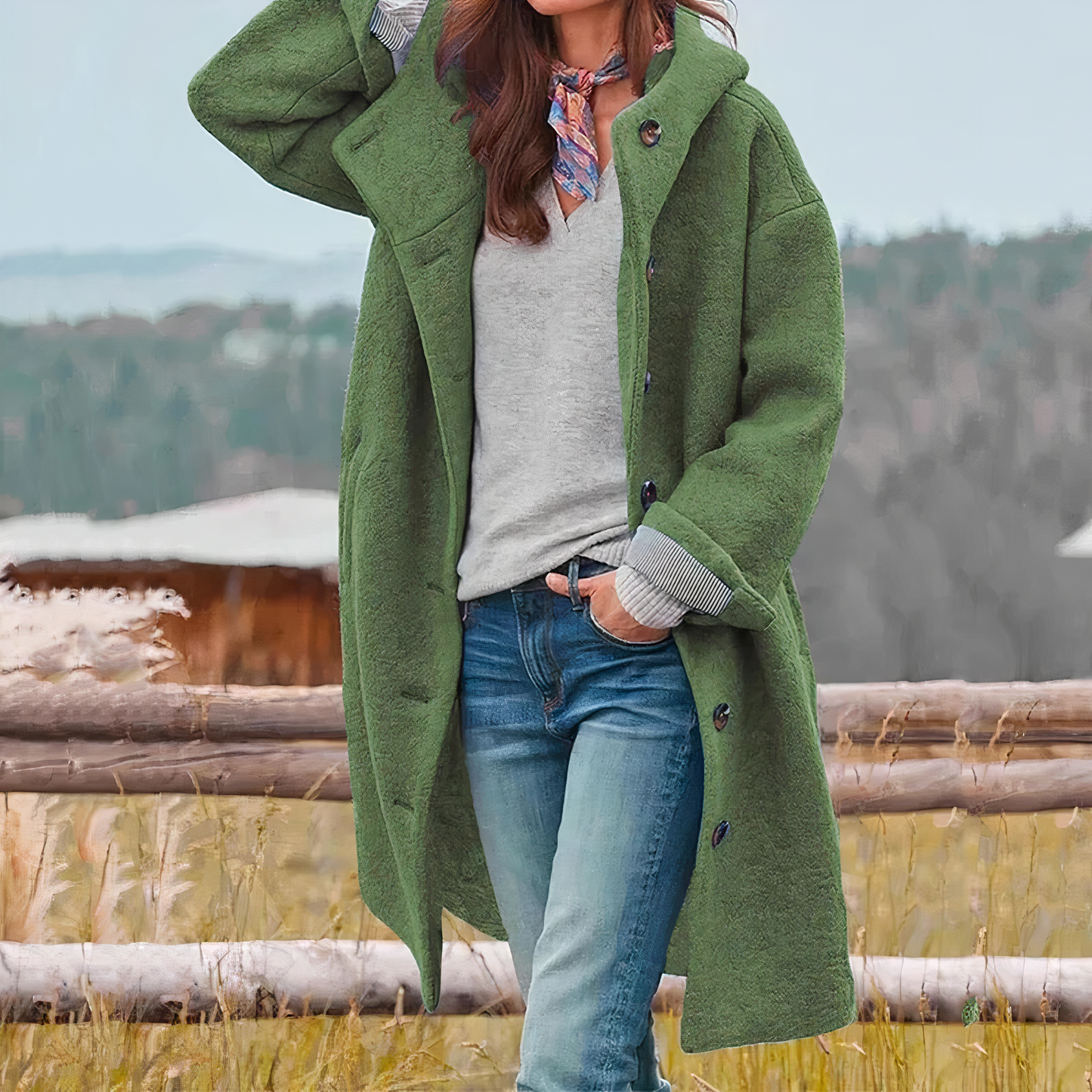 Elora | Stylish Wool Coat