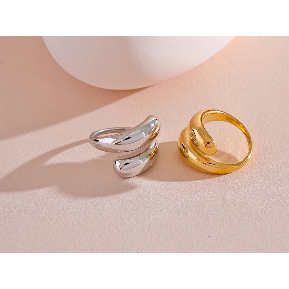 Sacha | Chic Unique 18K PVD Gold-Plated Ring 