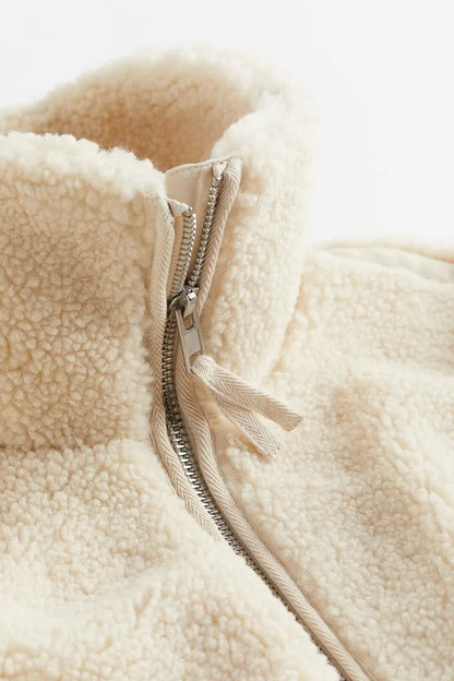 Marscha | Teddy Coat with Zipper