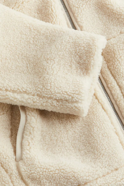 Marscha | Teddy Coat with Zipper