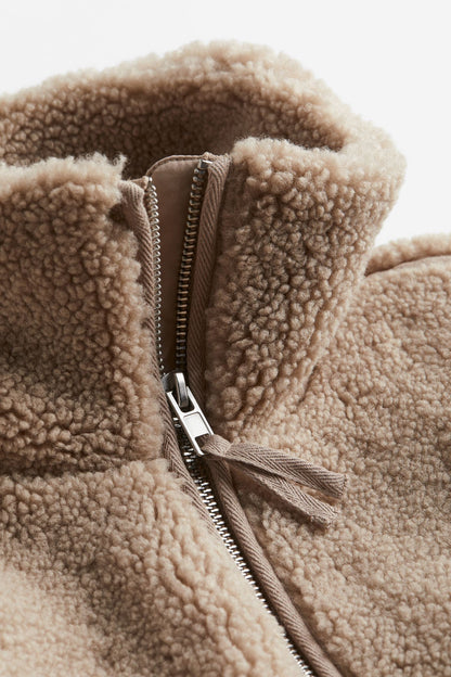 Marscha | Teddy Coat with Zipper