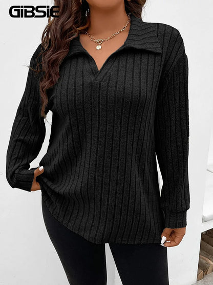 Marga | Plus Size Women's Long Sleeve T-Shirt
